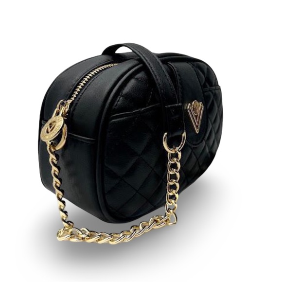 Valentino Orlandi Black Camera Crossbody NWT - Picture 5 of 5